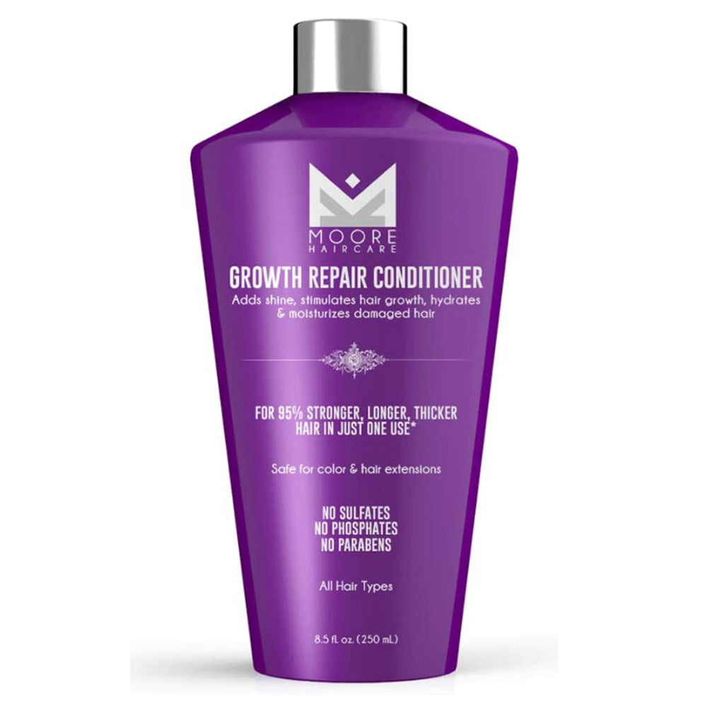 Kenya Moore Growth Repair Conditioner Strengthens and Nourishes Hair 8.5Oz (250ml)